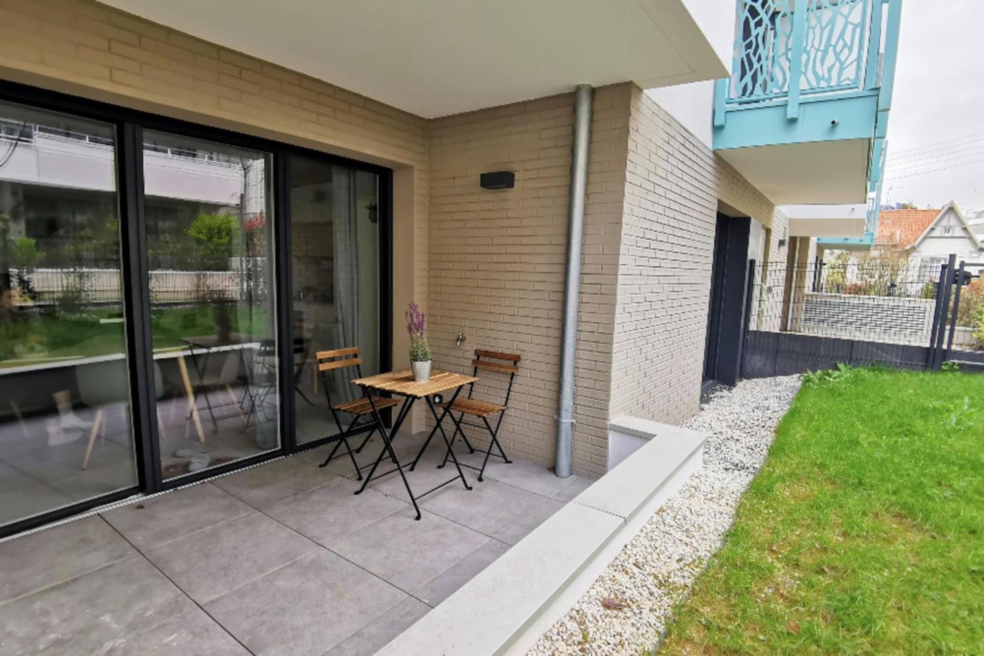 Cocoon With Terrace At 2 Steps From The Sea Apartman La Baule Kültér fotó